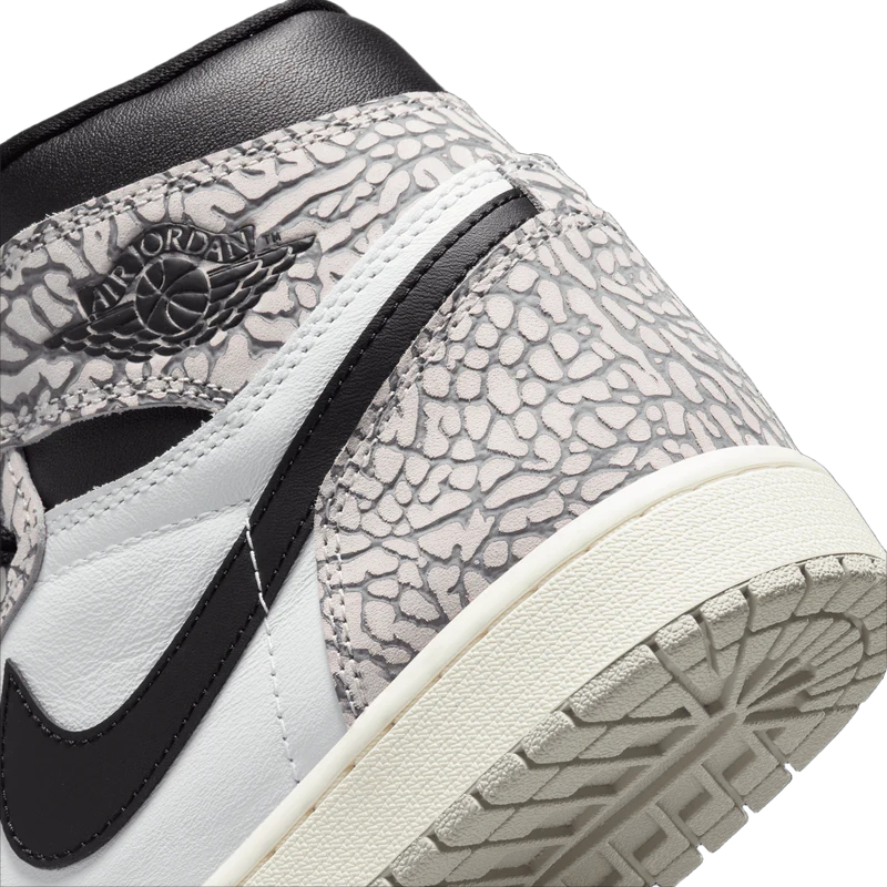 Mens Air Jordan 1 Retro High OG White Cement