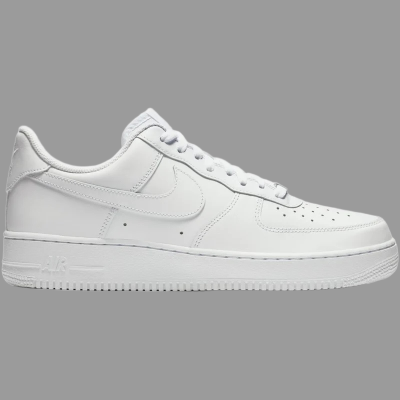 Mens Nike Air Force 107 Triple White
