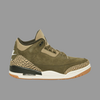 Air Jordan 3 Sneakers Medium Olive