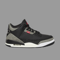 Levis Air Jordan 3 Sneakers Black / White