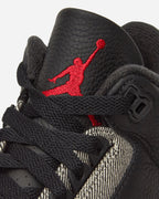 Levis Air Jordan 3 Sneakers Black / White