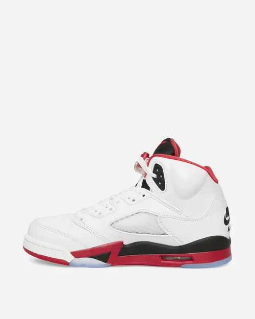 Air Jordan 5 (GS) Sneakers Fire RedBlack Tongue