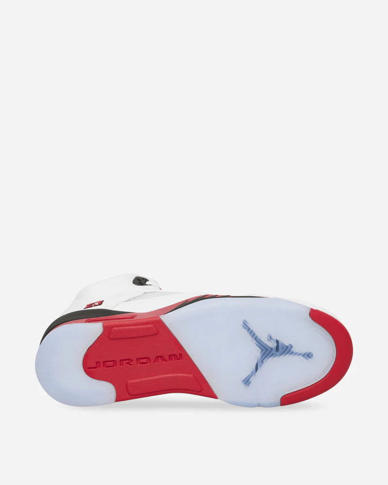Air Jordan 5 (GS) Sneakers Fire RedBlack Tongue