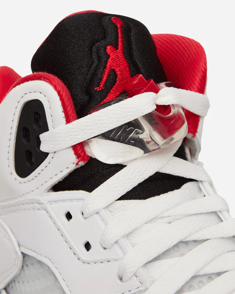 Air Jordan 5 (GS) Sneakers Fire RedBlack Tongue