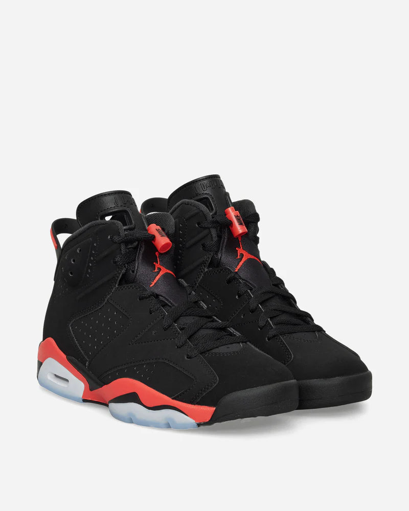 Air Jordan 6 RetroInfrared Salesman Sneakers Black / Light Crimson