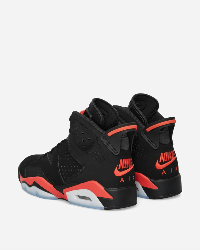 Air Jordan 6 RetroInfrared Salesman Sneakers Black / Light Crimson