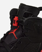 Air Jordan 6 RetroInfrared Salesman Sneakers Black / Light Crimson