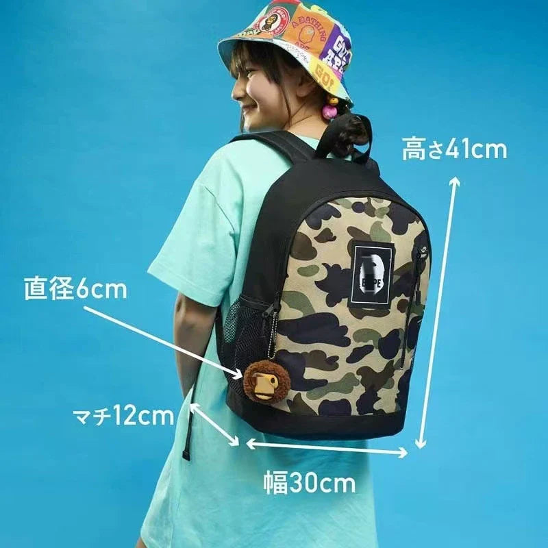 BAPE Camo Cartoon Backpack - Detail View 4