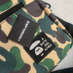 BAPE Camo Nylon Crossbody Shoulder Bag Edition 6379 - Detail View 4