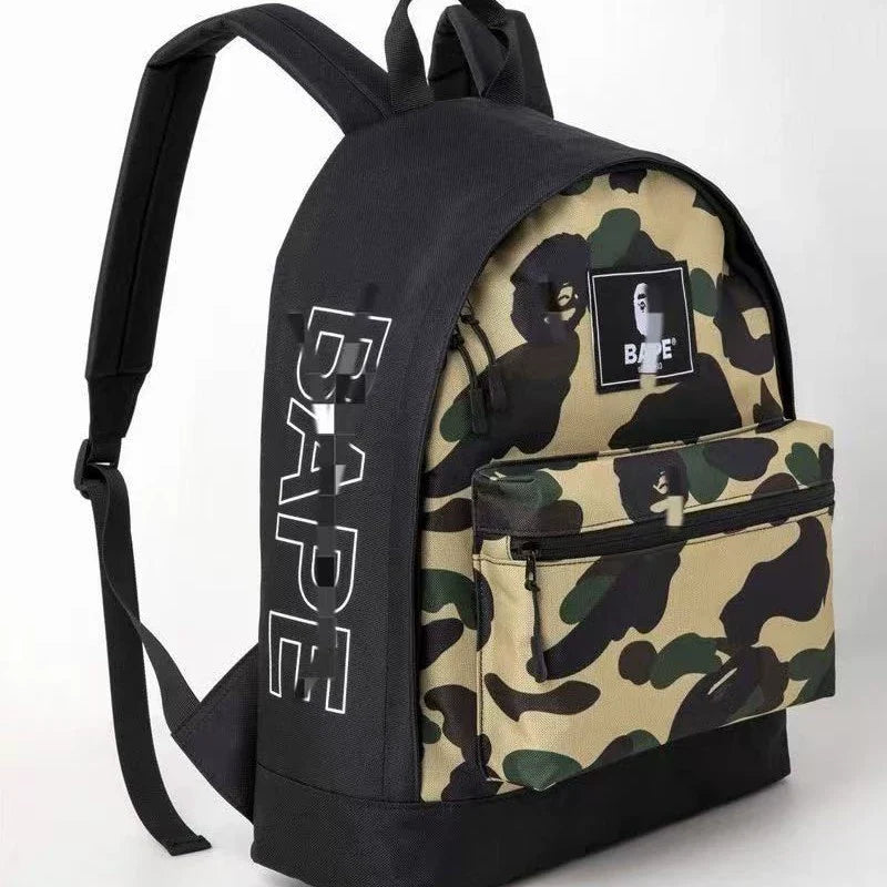 BAPE Camo Nylon Backpack - Detail View 5