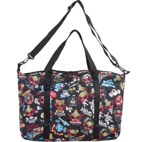 Cartoon Large Capacity Travel Duffel Bag - Detail View 4