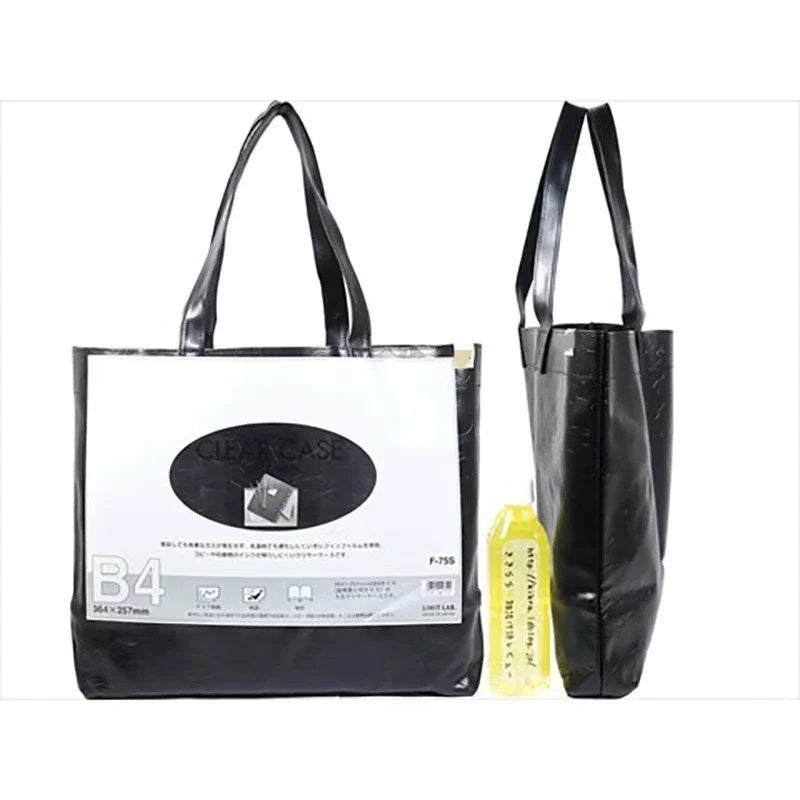 BAPE PU Leather Large Capacity Tote Bag - Detail View 3