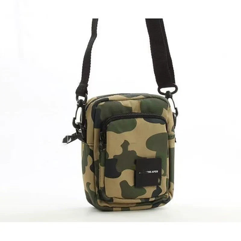 BAPE Camo Nylon Phone Crossbody Bag - Detail View 6