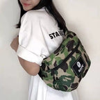 BAPE Camo Water-resistant Chest Sling Bag - Detail View 2