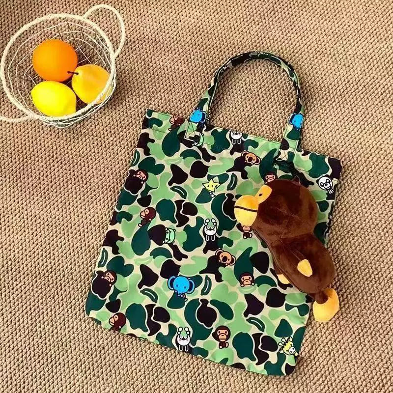 Baby Milo Camo Cartoon Crossbody Shoulder Bag - Camo Crossbody Bag - View 1