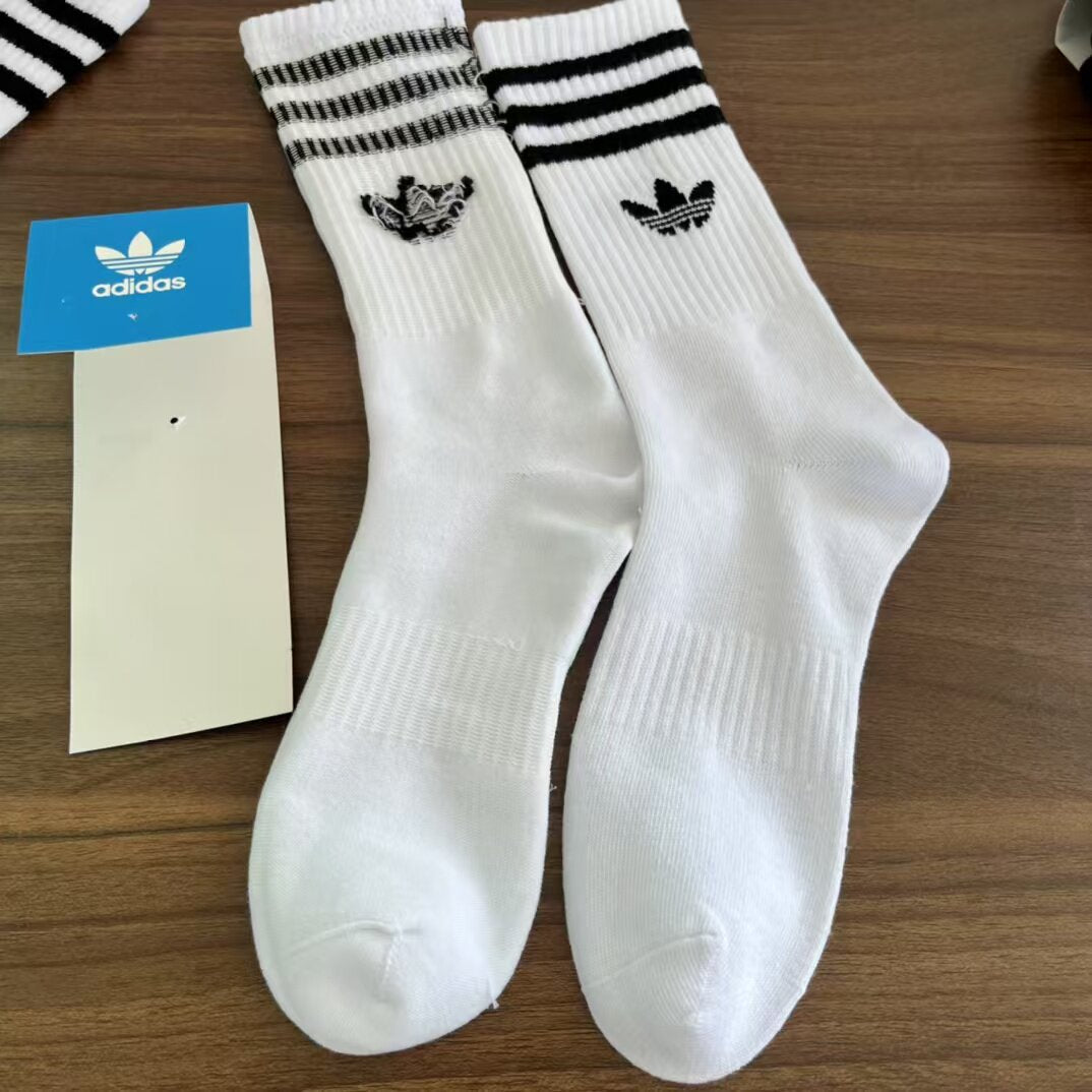 Adidas Originals Mid-Cut Socks – 3 Pairs