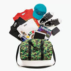 BAPE Camo Water-resistant Gym Duffel Bag - Detail View 3