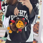 Baby Milo Cartoon Plush Phone Crossbody Bag - Detail View 3