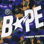 BAPE Star Camo Shark Pants - image 3