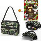 BAPE Camo Nylon Crossbody Shoulder Bag Edition 5599 - Detail View 2