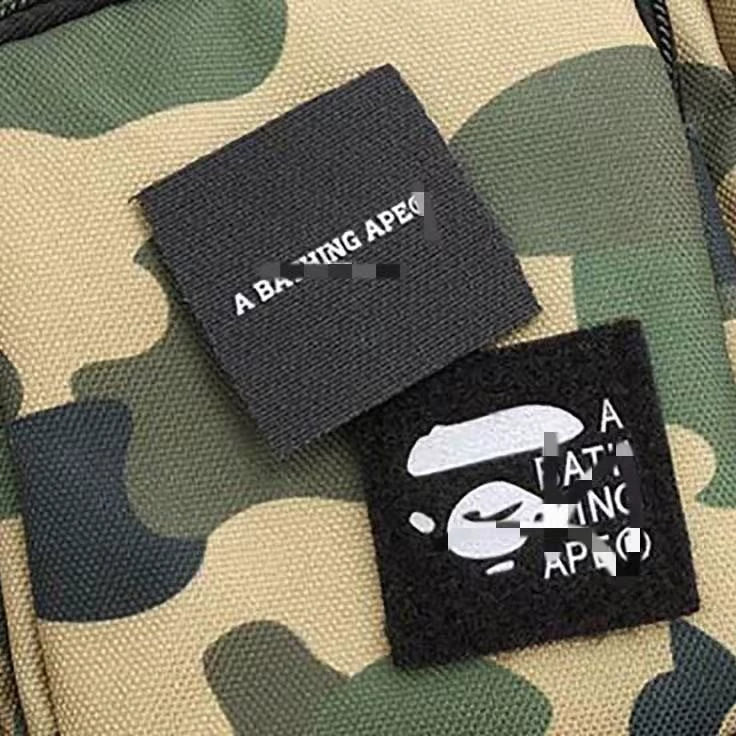 BAPE Camo Nylon Phone Crossbody Bag - Detail View 4