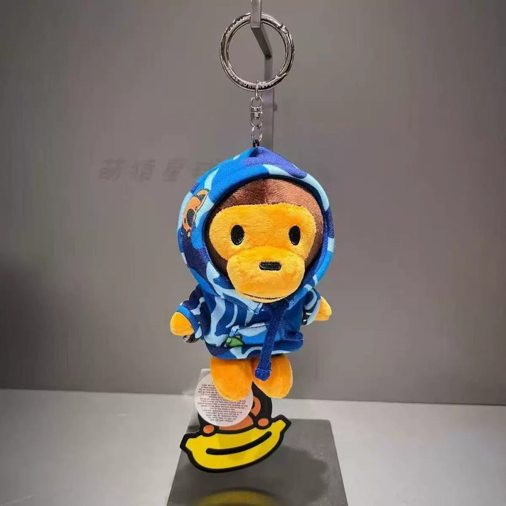 Baby Milo Camo Cartoon Plush Keychain Charm - Detail View 9