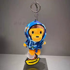 Baby Milo Camo Cartoon Plush Keychain Charm - Detail View 9