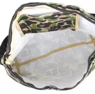 BAPE Camo Nylon Crossbody Shoulder Bag - Detail View 4