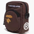 BAPE Cartoon Nylon Phone Crossbody Bag - Embroidered Phone Pouch - View 1