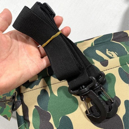 BAPE Camo Nylon Crossbody Shoulder Bag Edition 6379 - Detail View 3