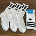 Adidas Originals Mid-Cut Socks – 3 Pairs