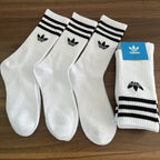 Adidas Originals Mid-Cut Socks – 3 Pairs