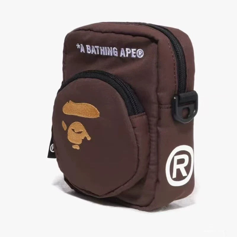 BAPE Cartoon Nylon Phone Crossbody Bag - Detail View 5