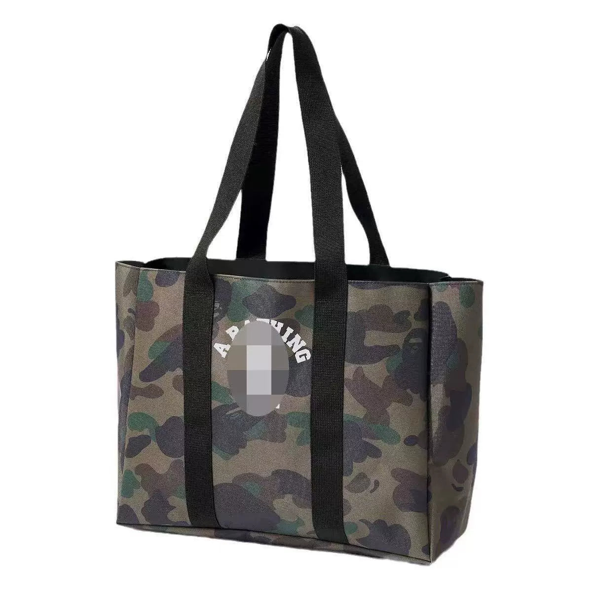 Camo Nylon Tote Bag - Detail View 5