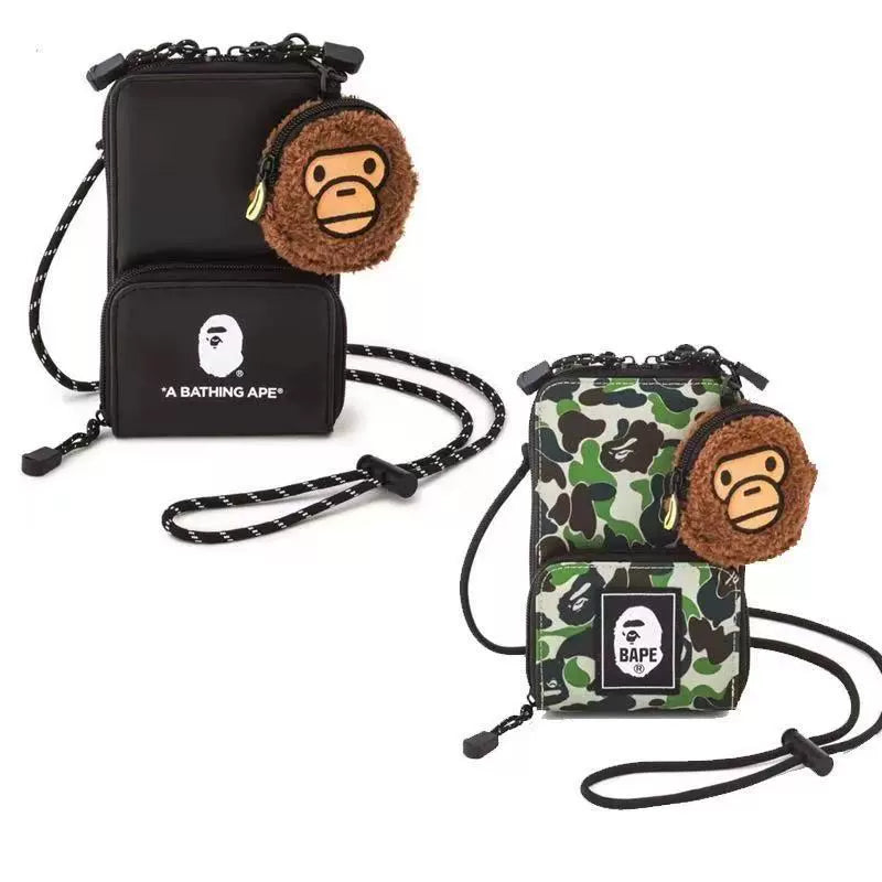 BAPE Camo Phone Crossbody Bag - Detail View 5