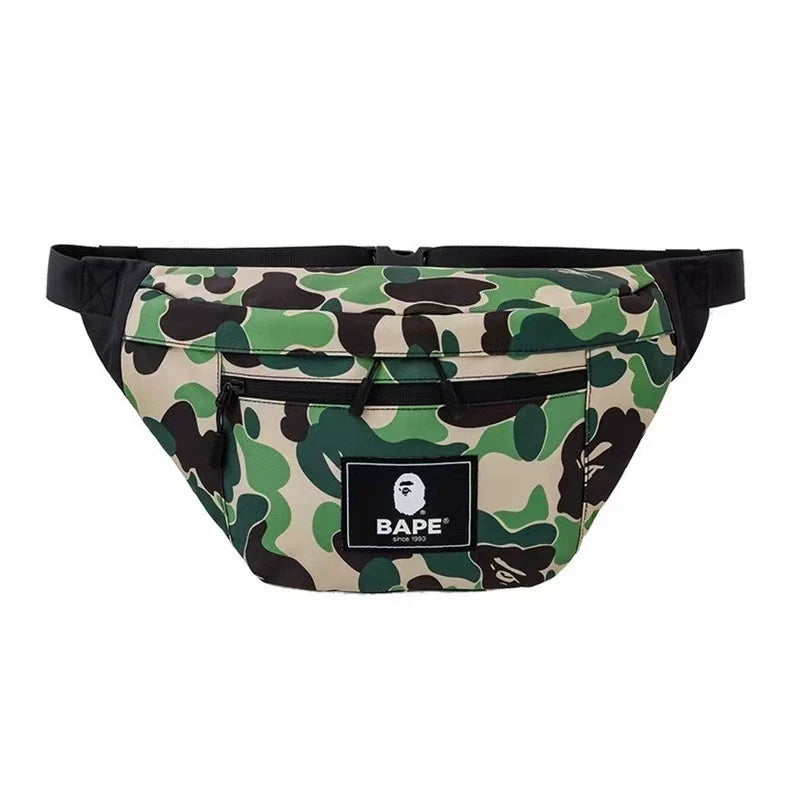 BAPE Camo Water-resistant Chest Sling Bag - Detail View 6