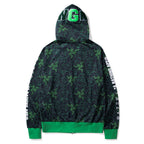 BAPE Green Shark Ape Head Hoodie - image 3