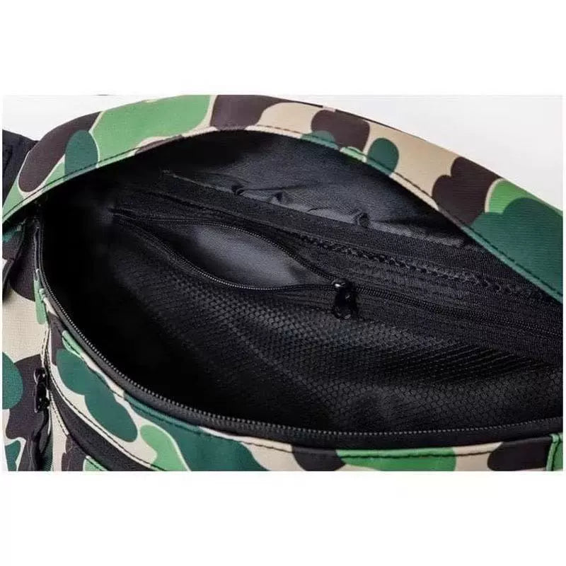 BAPE Camo Water-resistant Chest Sling Bag - Detail View 4