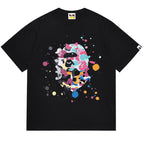 BAPE Splash Print Short-Sleeved Tee