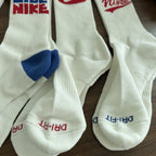 Nike Mid-Cut Athletic Socks — 3 Pairs, Sweat-Wicking Terry Sole