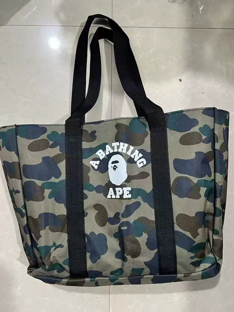Camo Nylon Tote Bag - Detail View 7