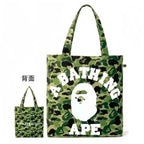 BAPE Camo Graphic Canvas Tote Bag - Detail View 2