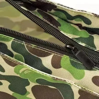 BAPE Camo Nylon Crossbody Shoulder Bag - Detail View 2