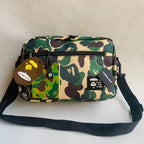 BAPE Camo Nylon Crossbody Shoulder Bag Edition 6379 - Detail View 7