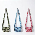 BAPE Camo Cosmetic Pouch - Green Camo New Season Crossbody Bag - View 1