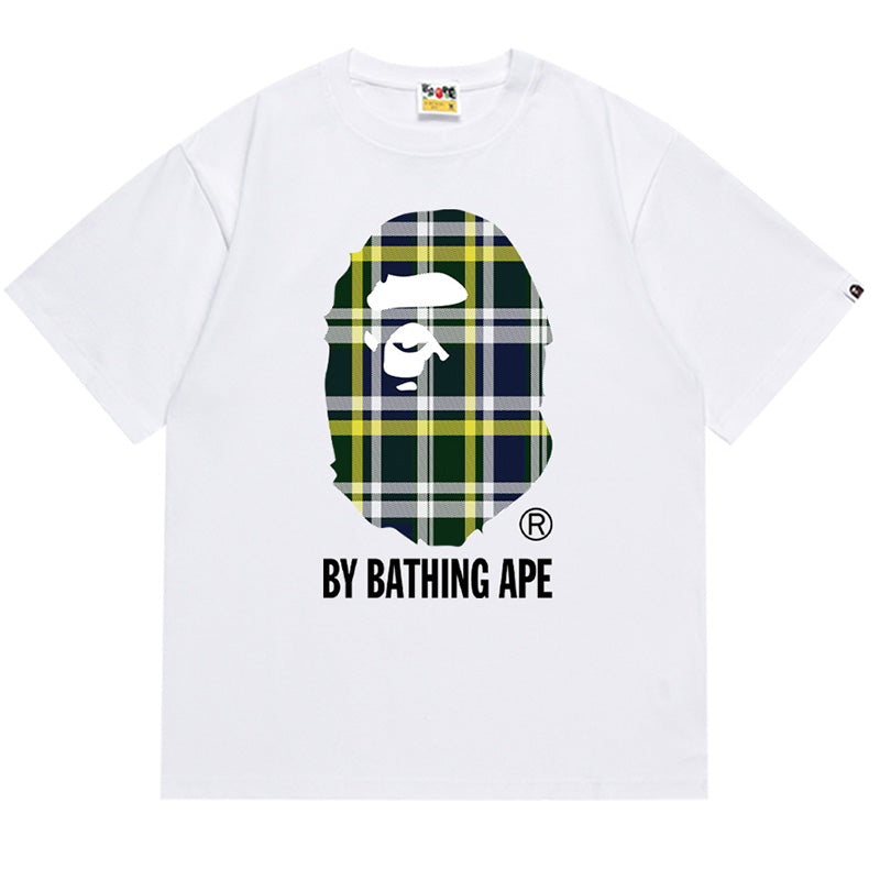 BAPE Check By Bathing Ape Tee - image 2