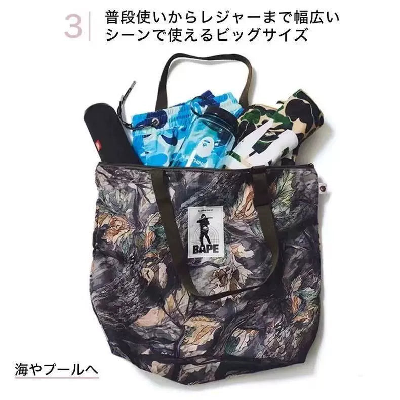 BAPE Camo Tote Bag Edition 3217 - Detail View 4