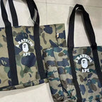 Camo Nylon Tote Bag - Detail View 3
