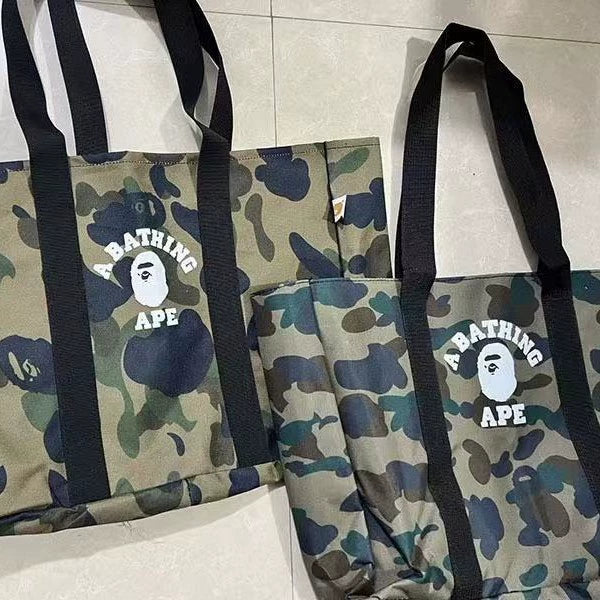 Camo Nylon Tote Bag - Detail View 3