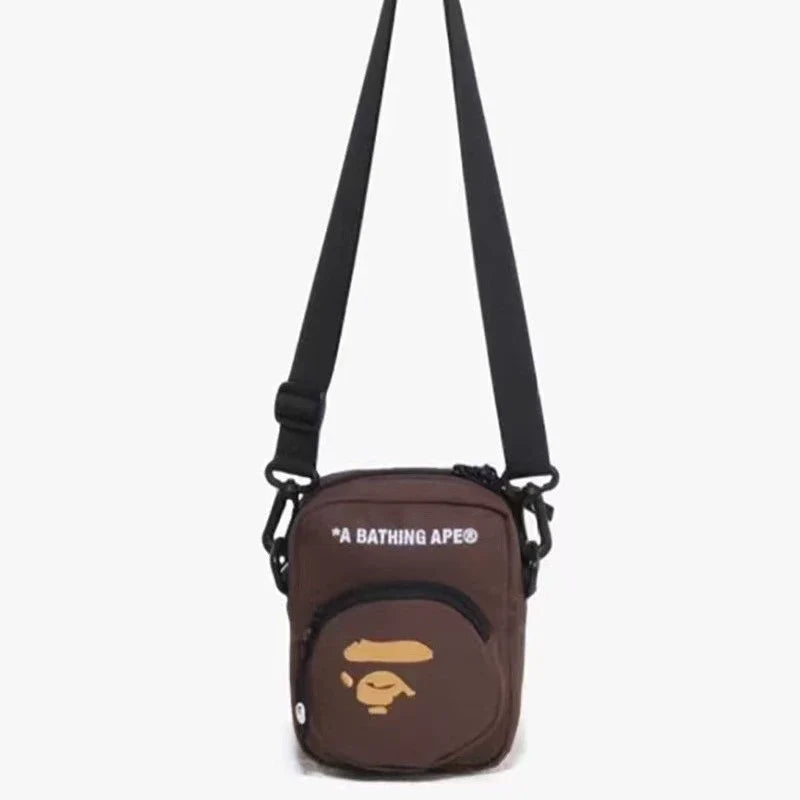 BAPE Cartoon Nylon Phone Crossbody Bag - Detail View 2